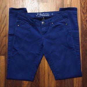 Celebrity Blues Blue Colored Jeans Size 0